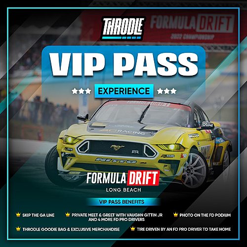 Formula DRIFT Long Beach -            Throdle VIP Experience  poster
