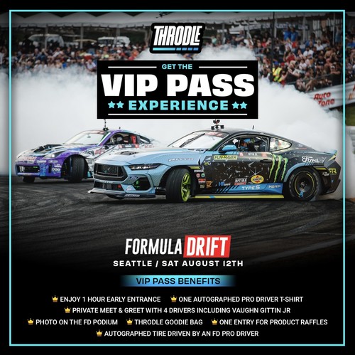 Experience the Ultimate Thrill at Formula DRIFT Seattle with Throdle VIP Access! image