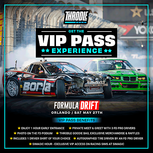  VIP Access: Experience Formula DRIFT Orlando Like Never Before with Throdle! image